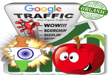 Indian Search Traffic from Google. co. in with your Keywords