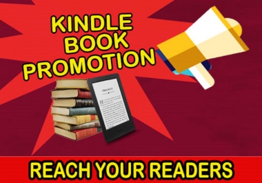 promote your kindle book on my book marketing network