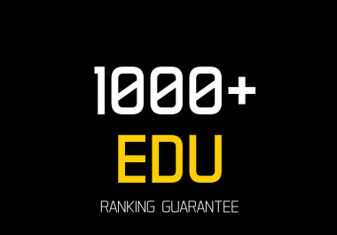 1000+. EDU Backlinks Package Fastest Grow Rank