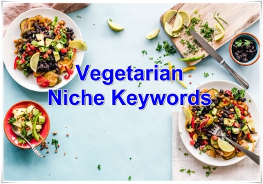 Niche keywords research Vegetarian 2019 Instant Download