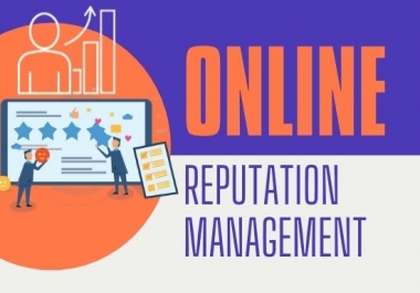 I will help you build online reputation in 30 days
