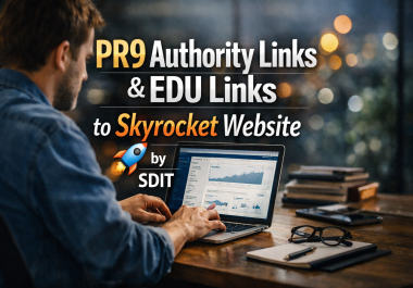 60 PR9 Auuthority Links & 15 Ebduu Links to Skyrocket Website