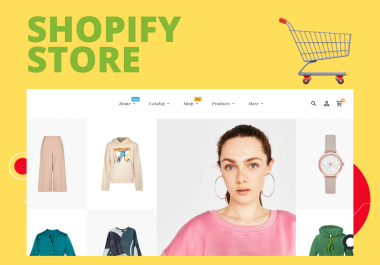 Create Shopify Dropshipping Store,  Shopify Website