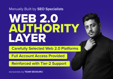 Web 2.0 Authority Buffer Blogs,  Manually Built With Private Access