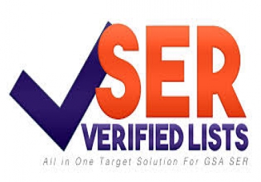 gsa search engine ranker verified list