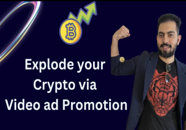 I will put a Video ad on My Crypto Website