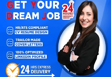 I will deliver Professional Resume Writing Services