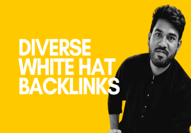 Google Top Ranking With Diverse White Hat SEO Backlinks