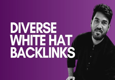 BUY2 GET 1 FREE - Diverse White Hat SEO Backlinks