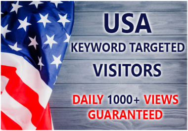 6000 PREMIUM Low Bounce Rate REAL USA traffic,  +2 min stay time guaranteed