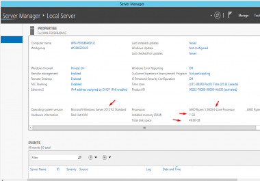 Windows VPS Remote Desktop 2 Core 4 Go Ram