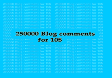 I will build 250000 GSA BLOG comments for Google seo increase rankings