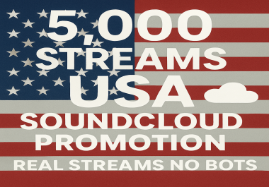 5,000 HQ USA S.C. ORGANIC STREAMS PROMOTION