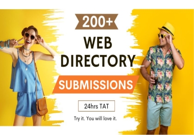 200+ Web Directory Submissions within 24 hrs