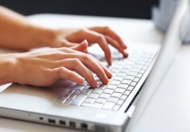 I will do errors free PDF to word, typing job,  data entry work