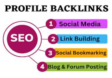 1000+ Forum profiles backlinks from high quality forums