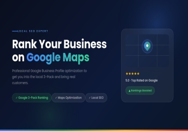 I will optimize Google Business Profile GBP to rank in local 3-Pack Google Maps