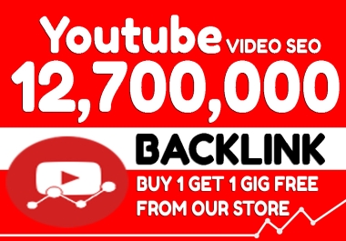 Youtube video SEO - We will build backlinks from blogger,  tumblr,  blogs,  weebly,  Web 2.0 sites