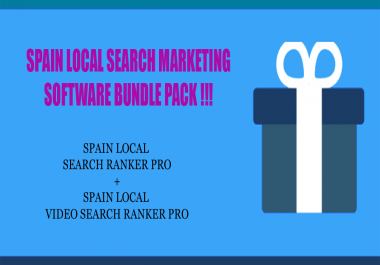 Spain local search ranker software bundle pack