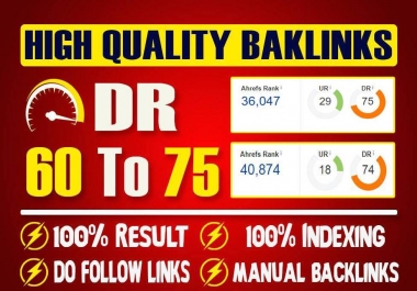 Make 10 DoFollow High Authority PBN Backlinks DR 60-75