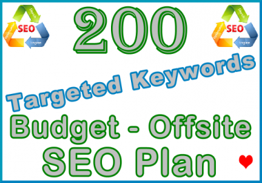 Target 200 Keywords with Offsite SEO Importance