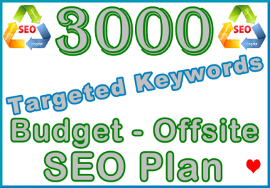 Target 3,000 Keywords with Offsite SEO Importance