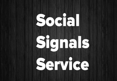 Authentic 5000 Branded Social Signals Service To Rank 1 On Google