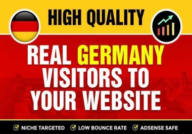 60 Days TWO Month Germany organic keyword targeted web-traffic real visitors
