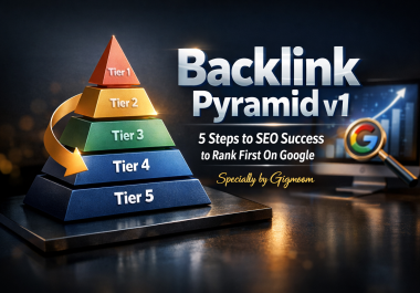 Backlink Pyramid v1 5 Steps to SEO Success to Rank First On Google