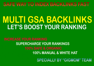 Massive 5, 00,000 Multi GSA Backlinks - Buy 3 Get 1