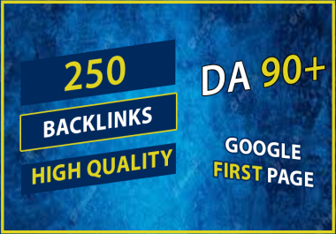 I will improve Your Ranking with 250+ DoFollow BACKLINKS
