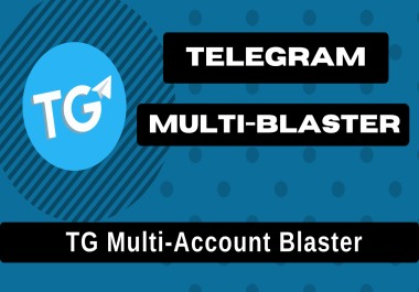 Telegram Multi-Blaster Bot- add users from GR0UP and send message