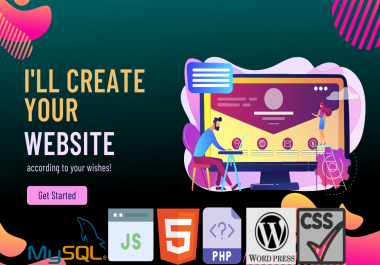 I will create a responsive website