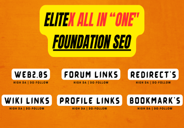 EliteX Greatest All In One Foundation SEO - 200+ Do-Follow Links