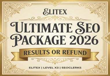 EliteX Guaranteed Rankings or Full Refund - Advanced SEO Package V2.0 with Real-Time Rank Tracker