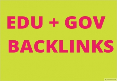 I will Provide 50 Edu/GOV high quality backlinks and 150 WIKI backlinks ranking your website