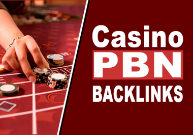 I Will Build 50 Pbn Home Page Backlinks For UFABET,  Casino,  Gambling,  Poker,  Judi Related Website