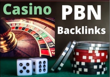 5 Casino/ Poker/ Gambling/ Betting Permanent PBN Links on Premium & High TF CF DA PA PBN Network
