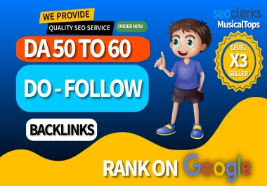 2,000 PR9 DA 50-60 Do-Follow Backlinks Bookmarks Help website traffic Google First Page