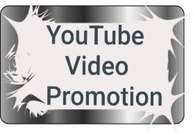 Marketing and promotion Youtube video safe and fast