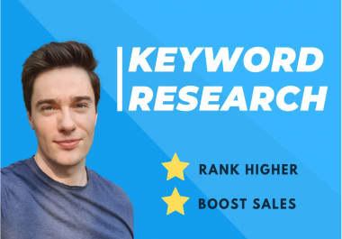 I will do SEO keyword research and competitor analysis in 24 hrs