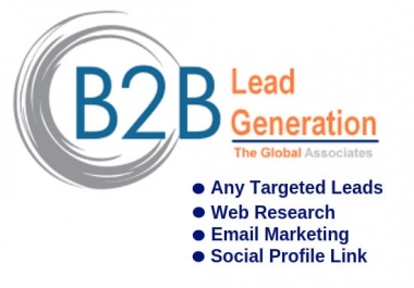 B2b Lead Generation And Email List Building