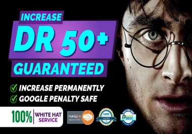 Increase domain rating DR 50+ To 70 And URL 75+ TF 30+ Great Offer with seo backlinks