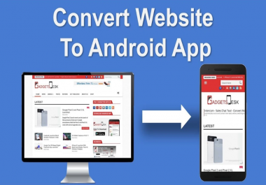 Convert WebsiteTo Android App With Push Notification