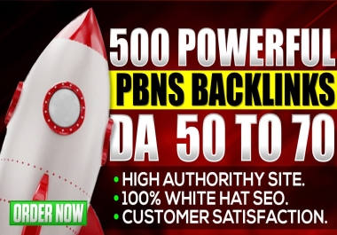 100 PBN on DA 50 to 70+ Permanent Do Follow Homepage SEO Backlinks Boost Your Rank