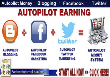Learn Autopilot Blogging Fast Money System