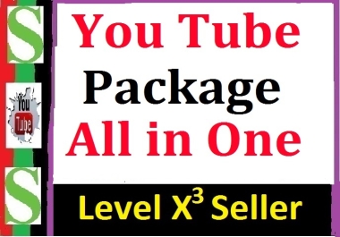 YouTube Package Promotion All In One Instant High Quality