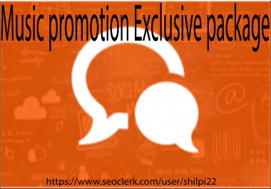 Purchase Exclusive Music Promotion package