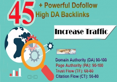 Boost Your Google Ranking 45+ Powerful High DA Dofollow Backlinks Instant Results