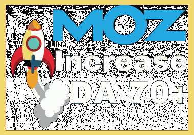 Whitehat - Skyrocket DA 70+ - Moz Domain Authority Boost